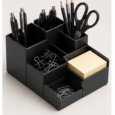 Modular office desk organizer