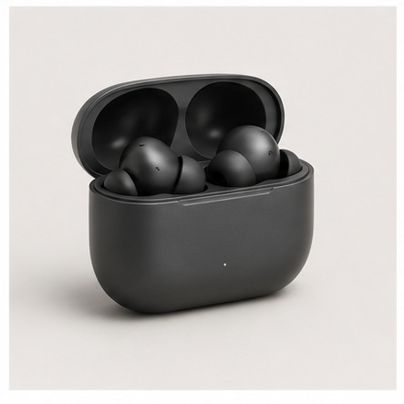 Premium wireless earbuds with charging case